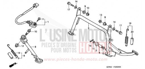 BEQUILLE NSS2501 de 2001